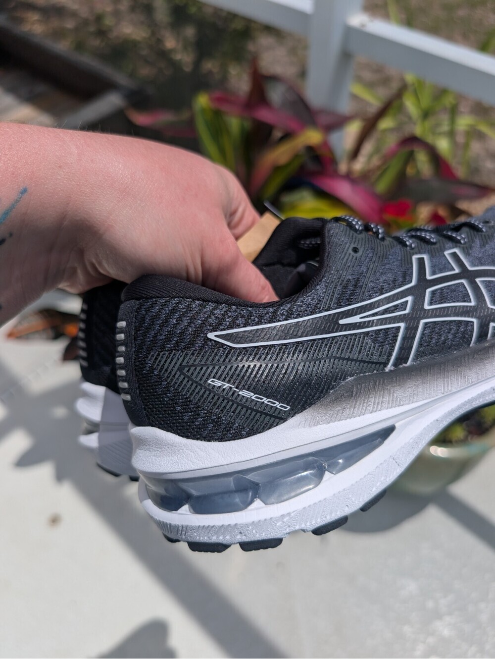 ASICS GT-2000 10 Women's Running Shoes Size 10 Black White 1012B045-002 NIB - Picture 10 of 14